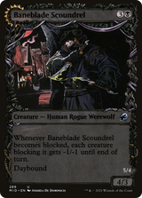 Baneblade Scoundrel // Baneclaw Marauder (Showcase Equinox) [Innistrad: Midnight Hunt]