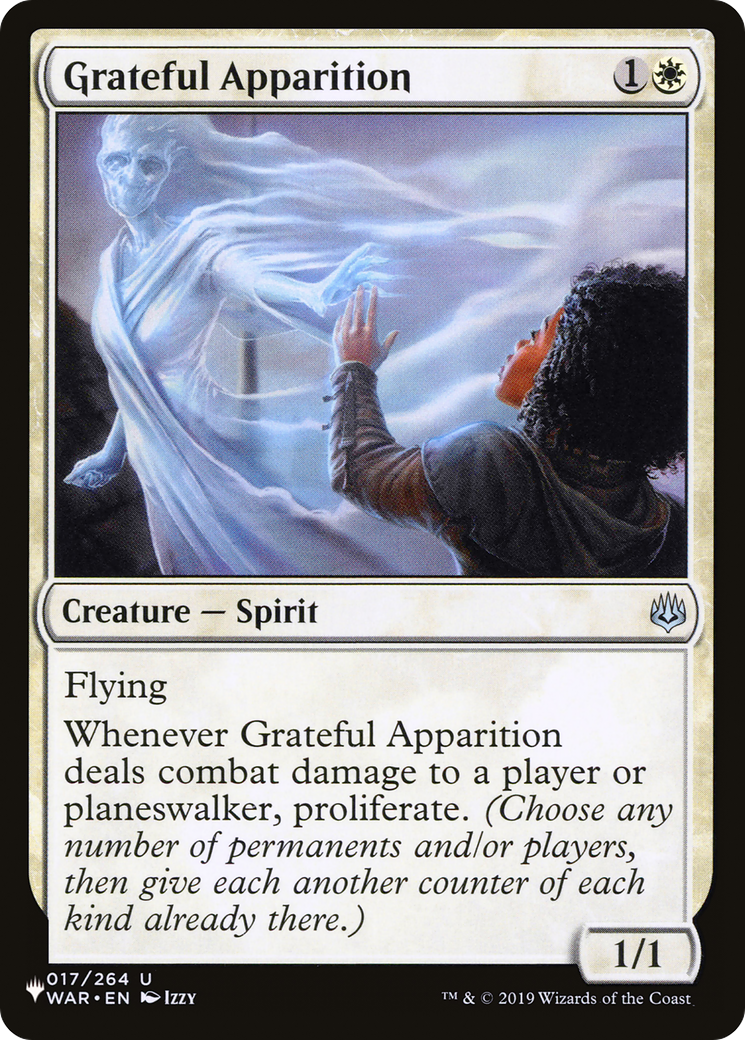 Grateful Apparition [The List Reprints] | PLUS EV GAMES 