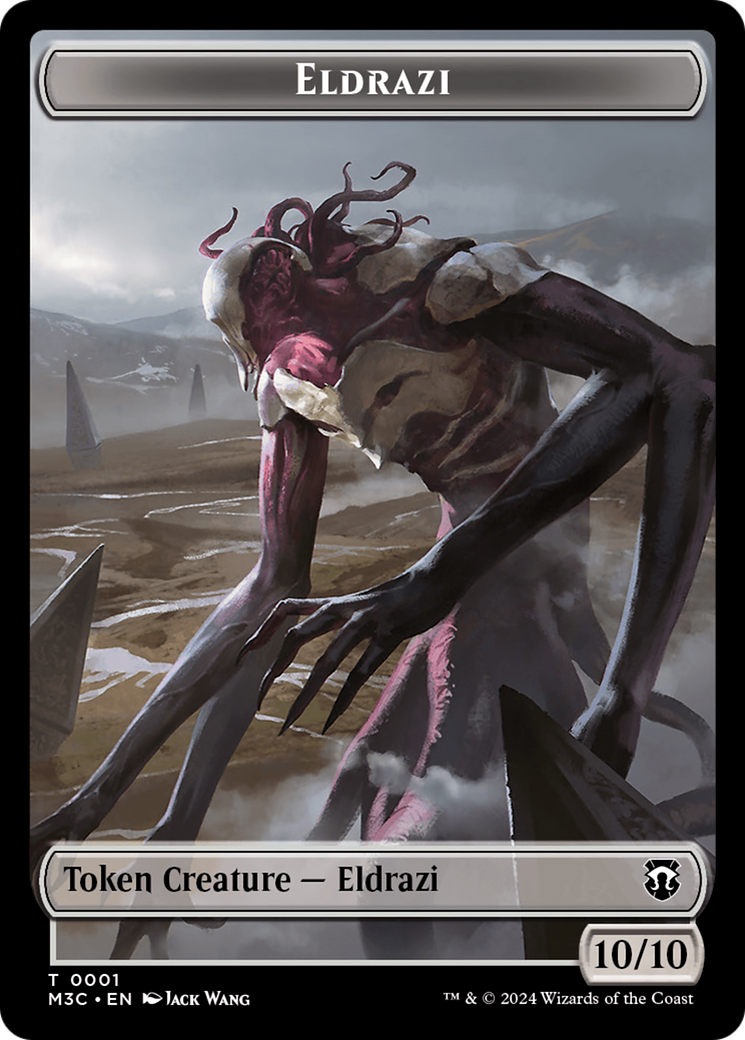 Eldrazi // Spirit Double-Sided Token [Modern Horizons 3 Commander Tokens] | PLUS EV GAMES 