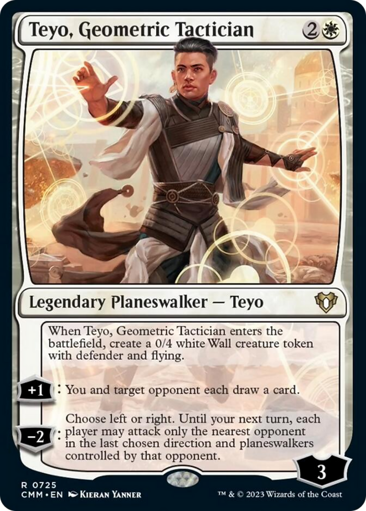 Teyo, Geometric Tactician [Commander Masters] | PLUS EV GAMES 