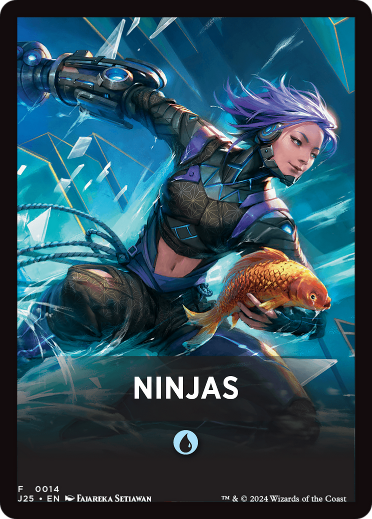 Ninjas Theme Card [Foundations Jumpstart Front Cards] | PLUS EV GAMES 