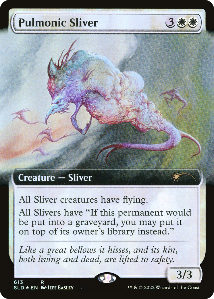 Pulmonic Sliver (Extended Art) [Secret Lair Drop Promos] | PLUS EV GAMES 