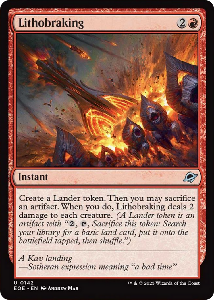 Lithobraking [Edge of Eternities] | PLUS EV GAMES 