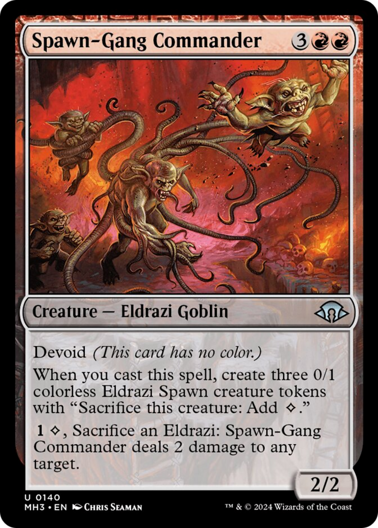 Spawn-Gang Commander [Modern Horizons 3] | PLUS EV GAMES 