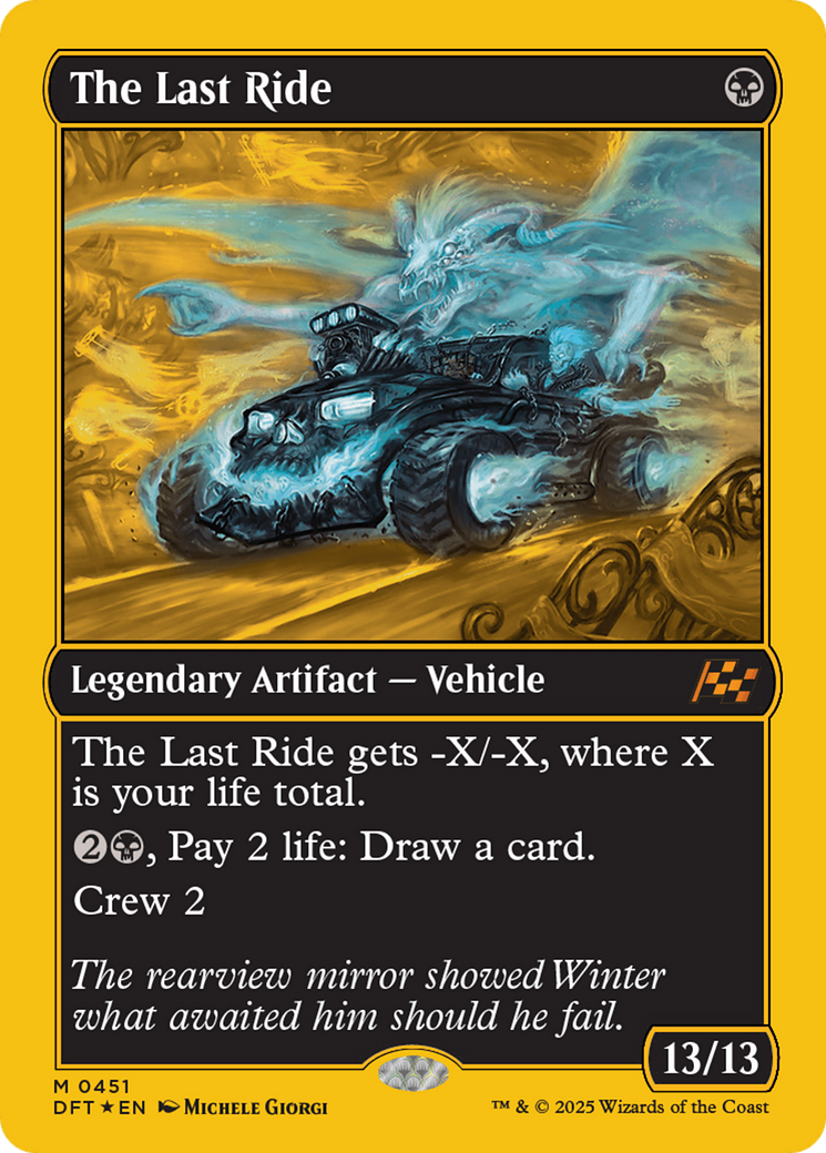 The Last Ride (First-Place Foil) [Aetherdrift] | PLUS EV GAMES 