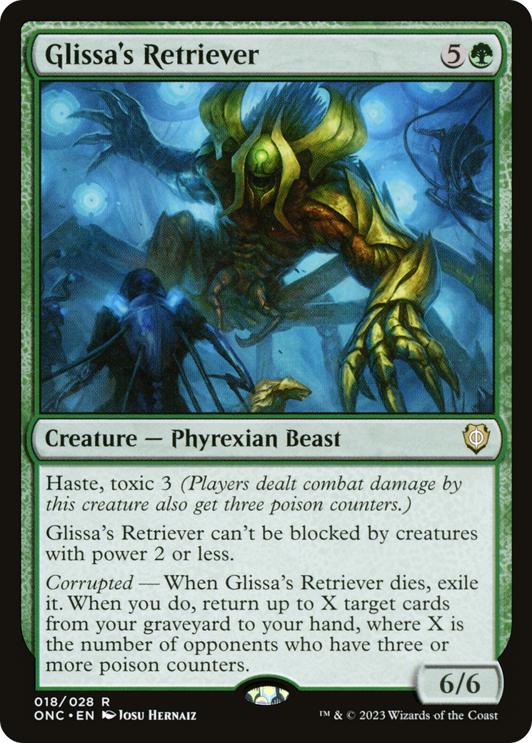 Glissa's Retriever [Phyrexia: All Will Be One Commander] | PLUS EV GAMES 