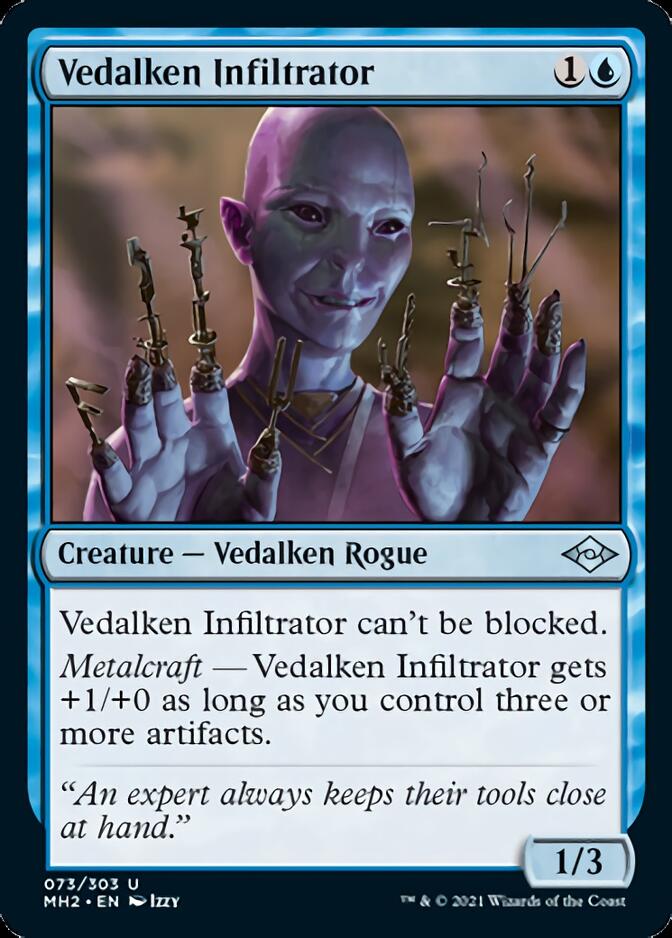 Vedalken Infiltrator [Modern Horizons 2] | PLUS EV GAMES 