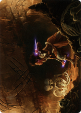 Dogged Pursuit Art Card [Kaldheim: Art Series]