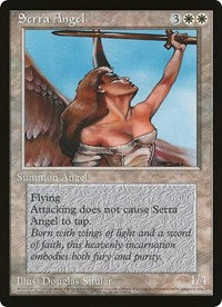 Serra Angel (Oversized) [Oversize Cards] | PLUS EV GAMES 