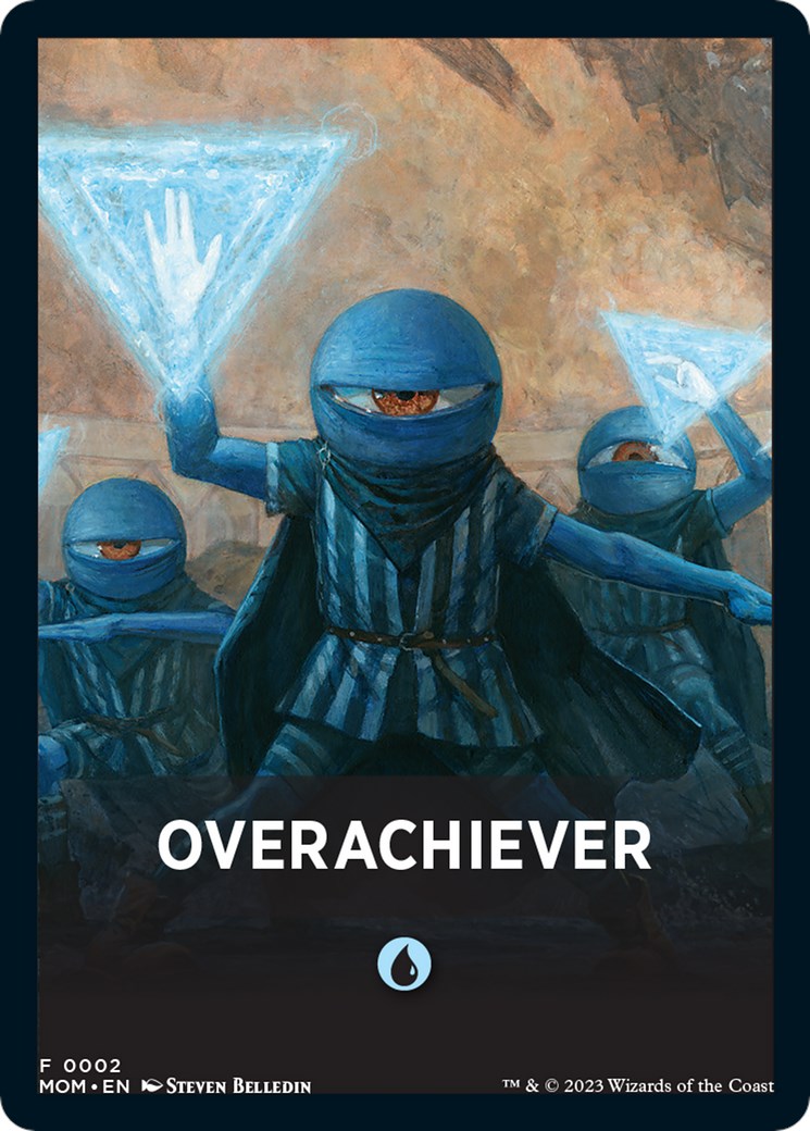 Overachiever Theme Card [March of the Machine Tokens] | PLUS EV GAMES 