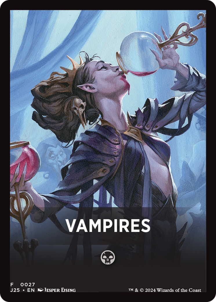 Vampires Theme Card [Foundations Jumpstart Front Cards] | PLUS EV GAMES 