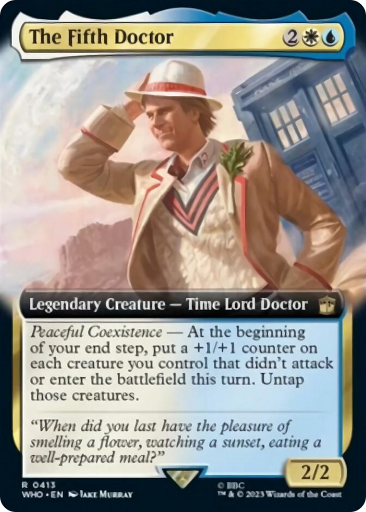 The Fifth Doctor (Extended Art) [Doctor Who] | PLUS EV GAMES 