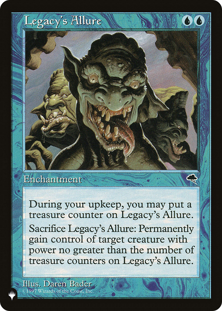 Legacy's Allure [The List Reprints] | PLUS EV GAMES 