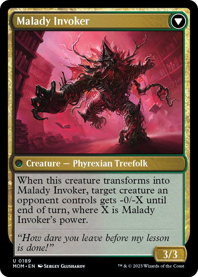 Herbology Instructor // Malady Invoker [March of the Machine] | PLUS EV GAMES 