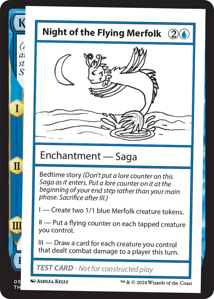 Night of the Flying Merfolk [Mystery Booster 2 Playtest Cards] | PLUS EV GAMES 