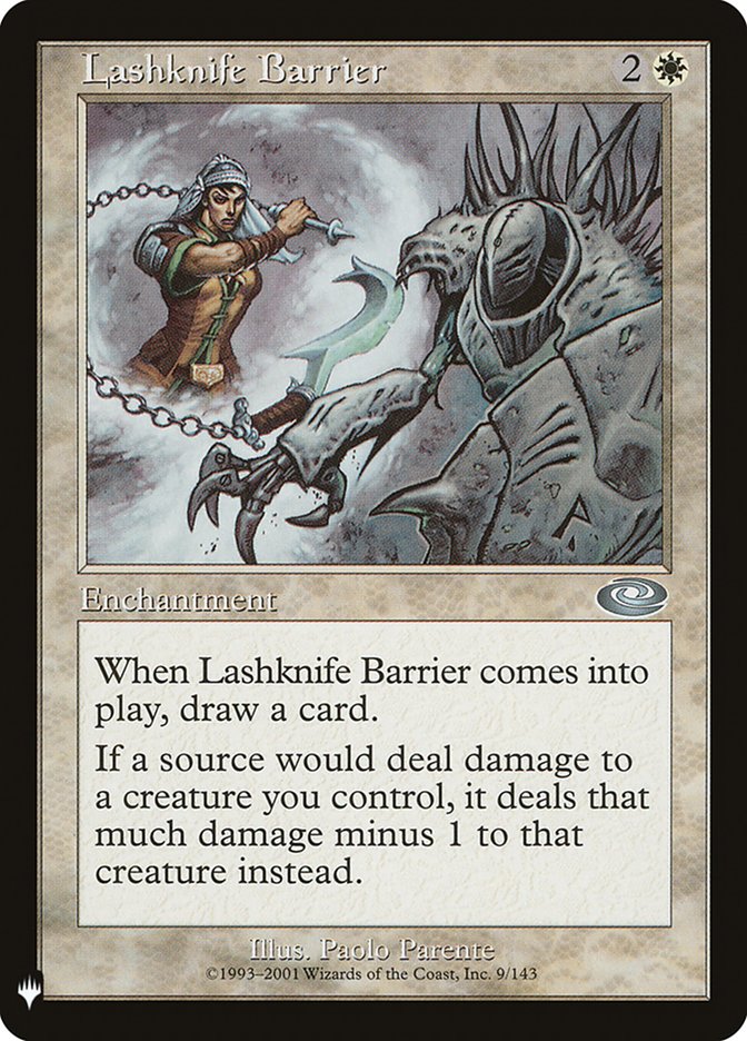 Lashknife Barrier [Mystery Booster] | PLUS EV GAMES 