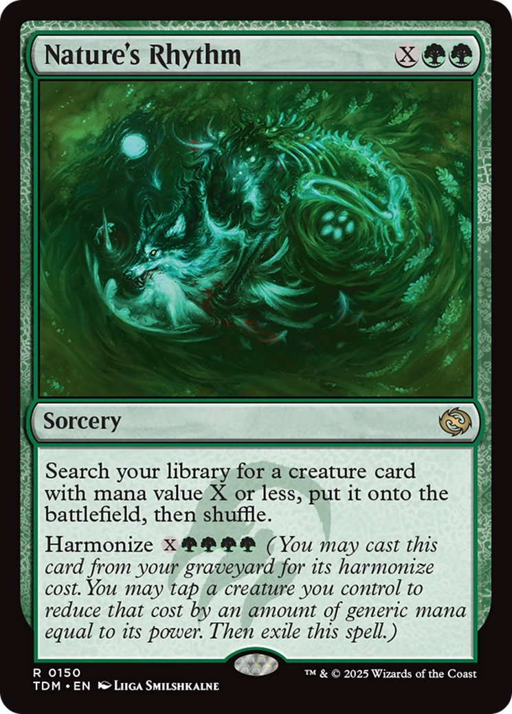 Nature's Rhythm [Tarkir: Dragonstorm] | PLUS EV GAMES 