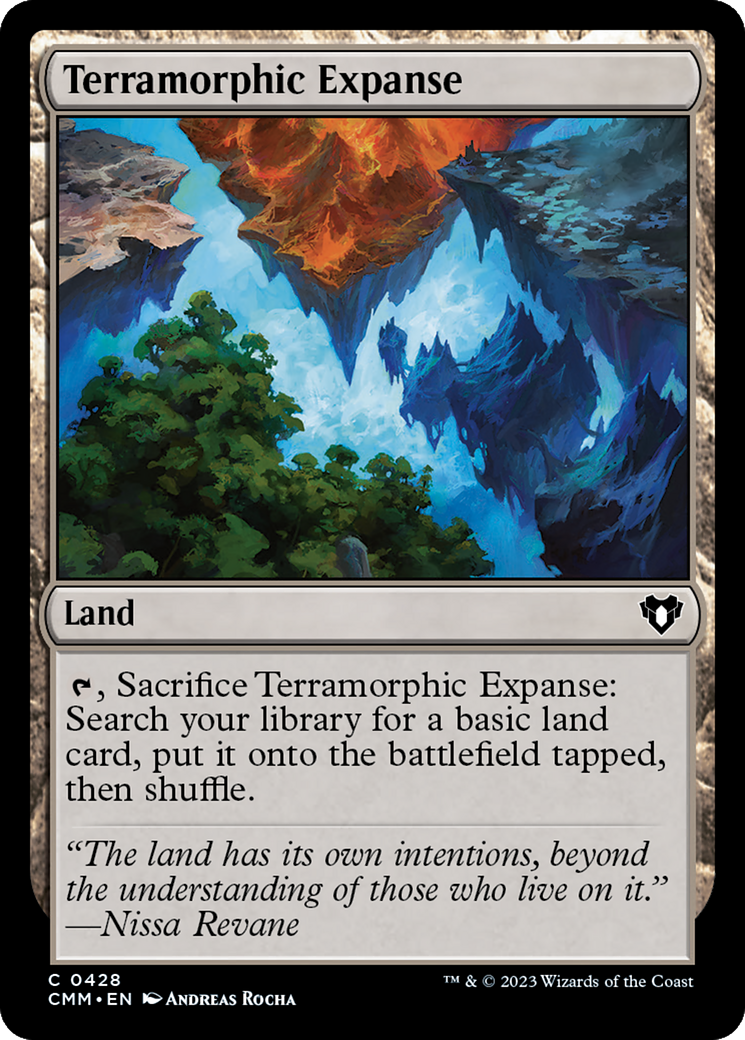 Terramorphic Expanse [Commander Masters] | PLUS EV GAMES 