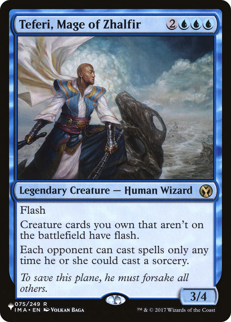 Teferi, Mage of Zhalfir [The List Reprints] | PLUS EV GAMES 