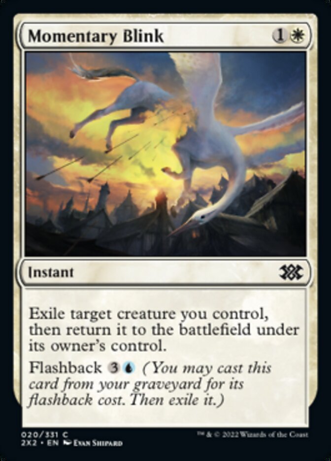 Momentary Blink [Double Masters 2022] | PLUS EV GAMES 