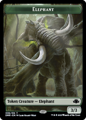 Elephant // Sheep Double-Sided Token [Dominaria Remastered Tokens] | PLUS EV GAMES 