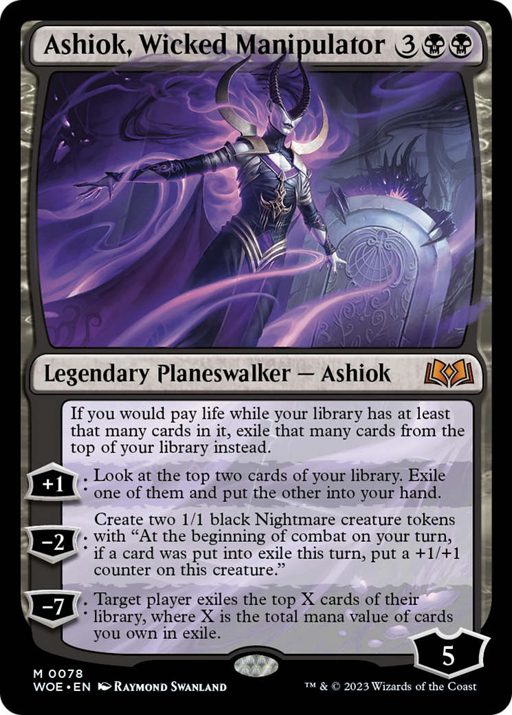 Ashiok, Wicked Manipulator [Wilds of Eldraine] | PLUS EV GAMES 