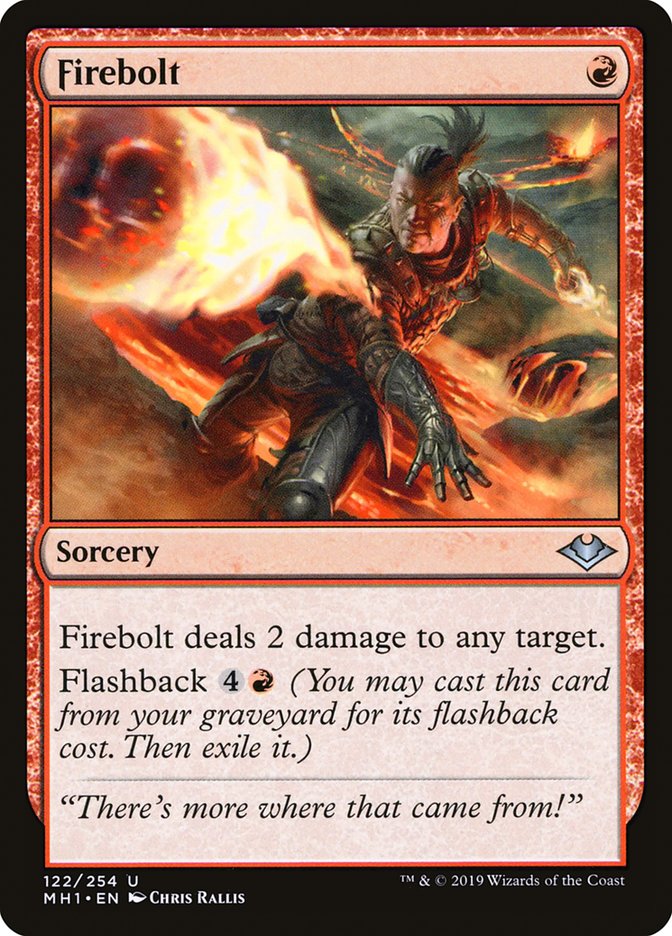 Firebolt [Modern Horizons] | PLUS EV GAMES 