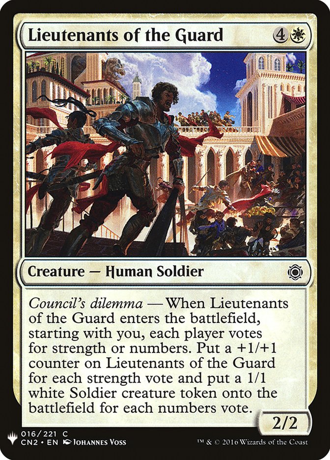 Lieutenants of the Guard [Mystery Booster] | PLUS EV GAMES 