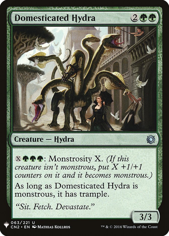 Domesticated Hydra [Mystery Booster] | PLUS EV GAMES 