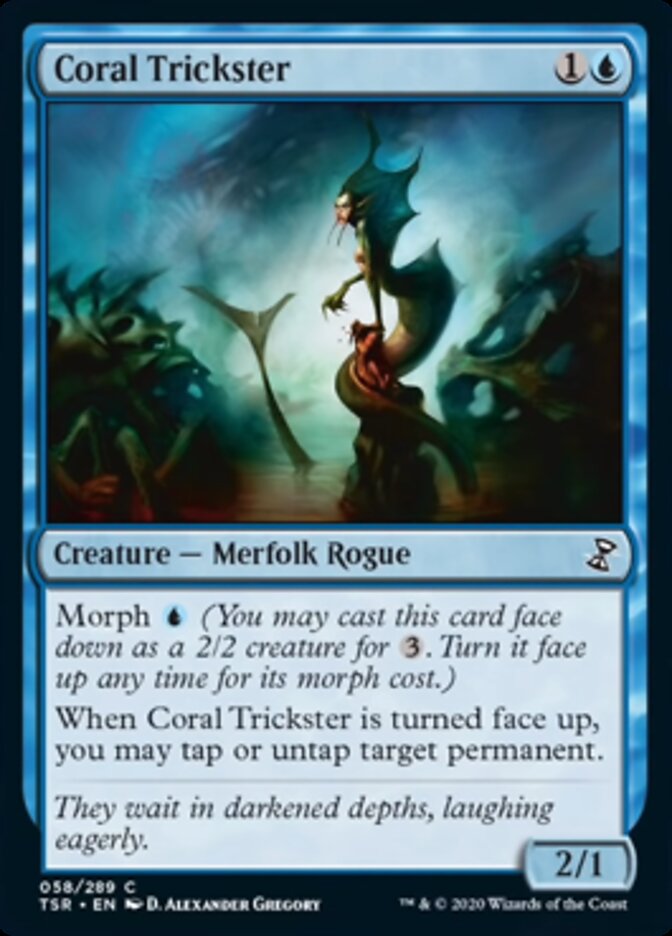 Coral Trickster [Time Spiral Remastered] | PLUS EV GAMES 