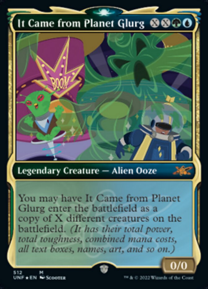 It Came from Planet Glurg (Showcase) (Galaxy Foil) [Unfinity] | PLUS EV GAMES 