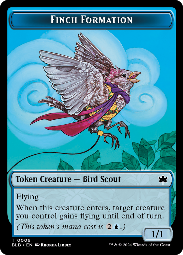 Finch Formation Token [Bloomburrow Tokens] | PLUS EV GAMES 