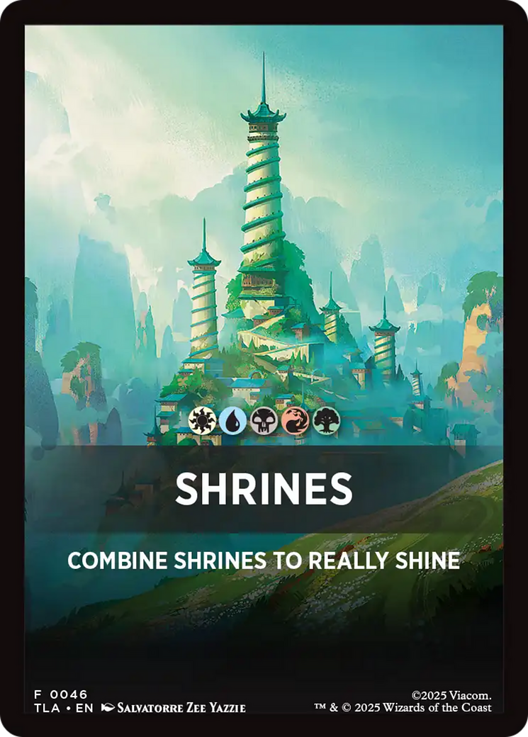 Shrines Theme Card [Avatar: The Last Airbender Tokens] | PLUS EV GAMES 