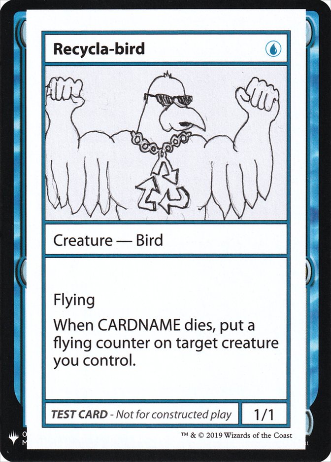 Recycla-bird [Mystery Booster Playtest Cards] | PLUS EV GAMES 