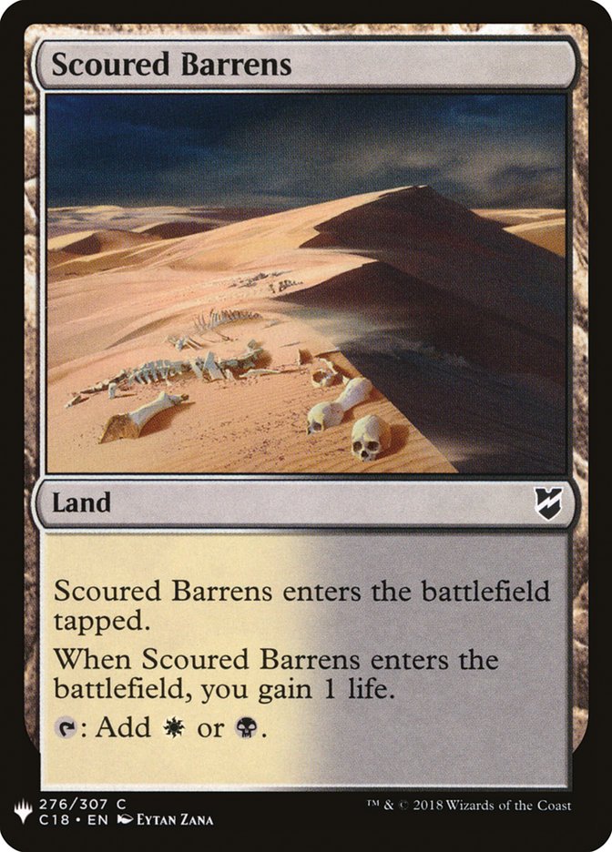 Scoured Barrens [Mystery Booster] | PLUS EV GAMES 