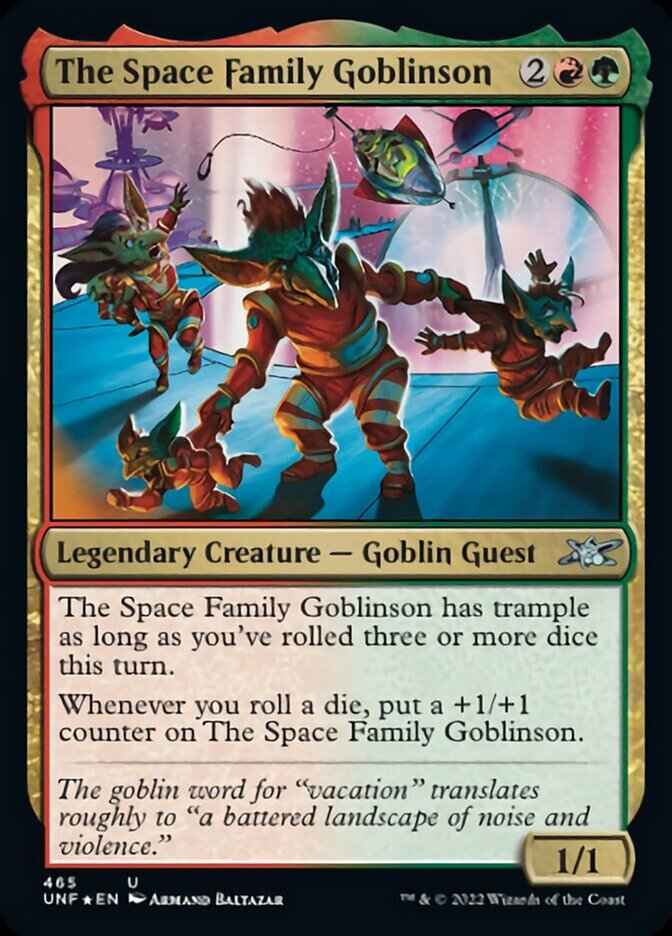 The Space Family Goblinson (Galaxy Foil) [Unfinity] | PLUS EV GAMES 