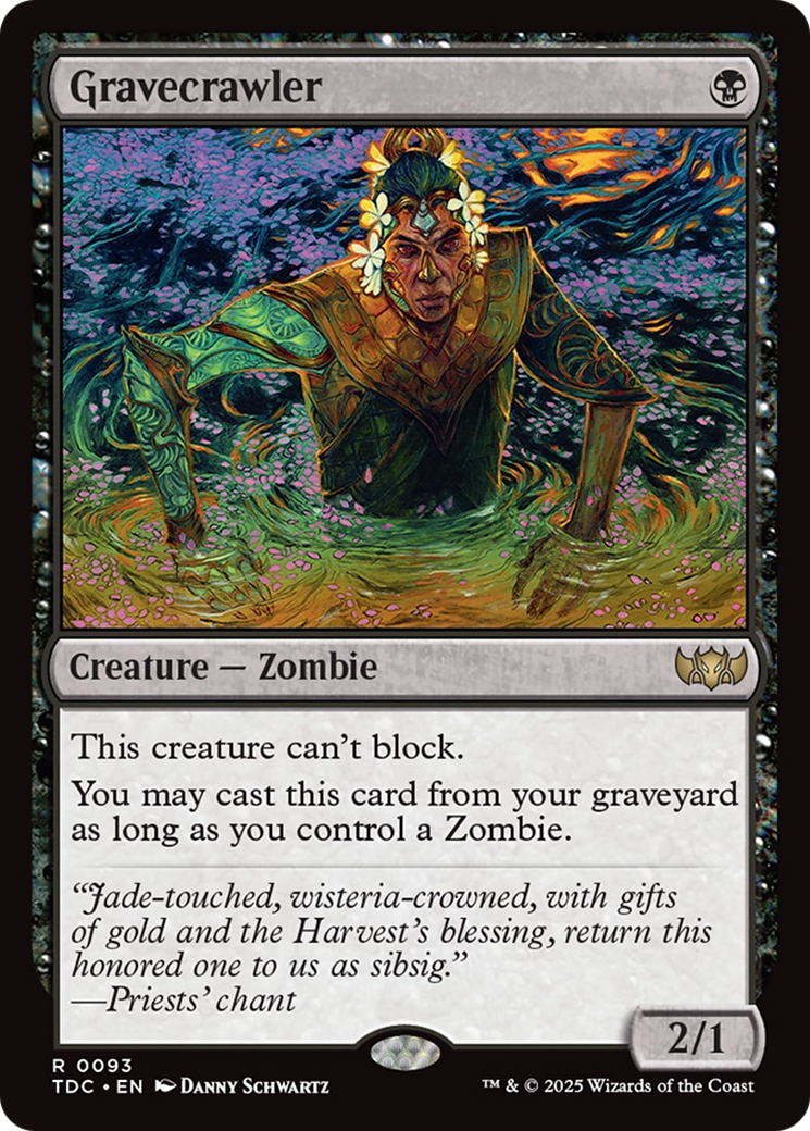 Gravecrawler [Tarkir: Dragonstorm Commander] | PLUS EV GAMES 