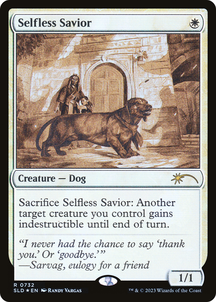 Selfless Savior (Sketch) [Secret Lair Drop Promos] | PLUS EV GAMES 