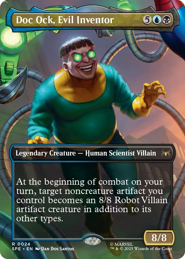 Doc Ock, Evil Inventor (Borderless) [Marvel's Spider-Man: Eternal-Legal] | PLUS EV GAMES 