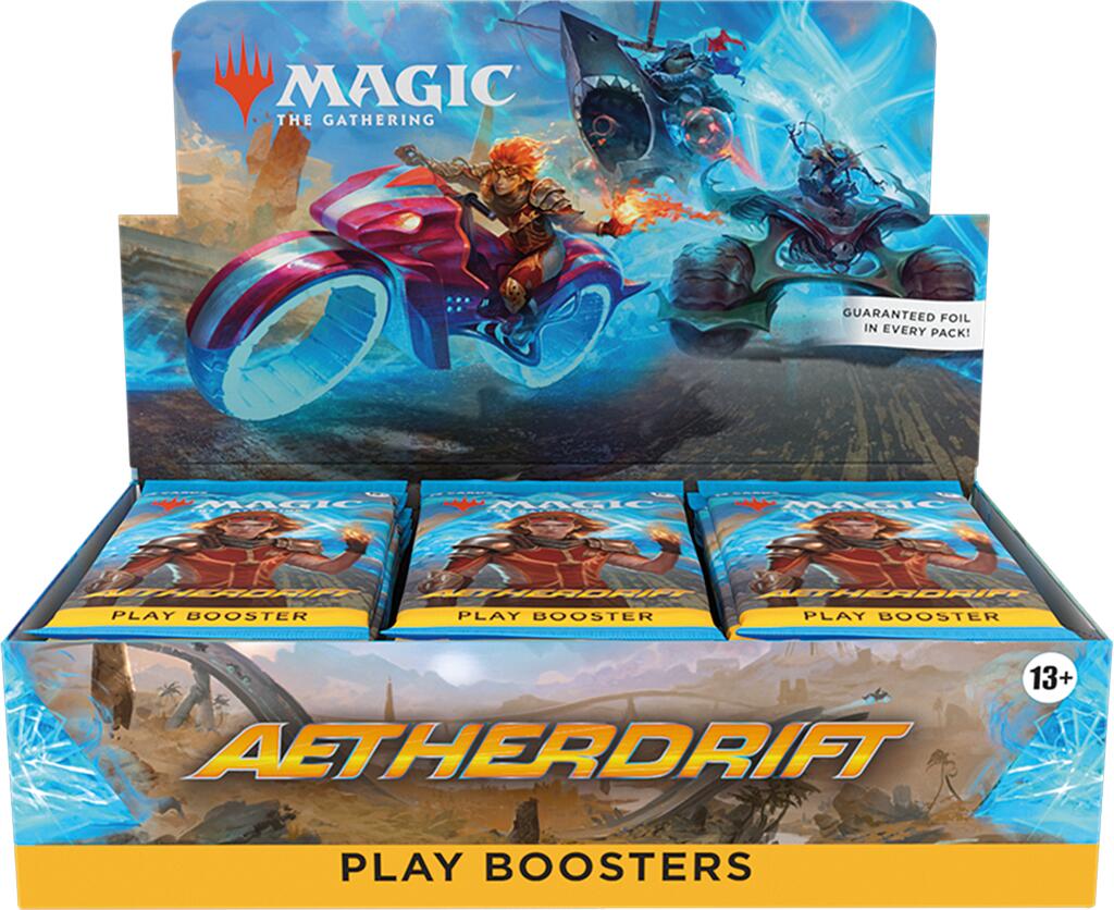 Aetherdrift - Play Booster Display | PLUS EV GAMES 