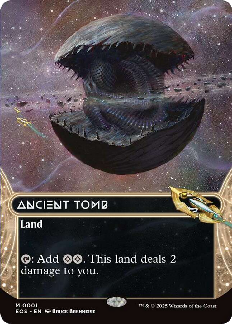 Ancient Tomb (0001) (Borderless) [Edge of Eternities: Stellar Sights] | PLUS EV GAMES 
