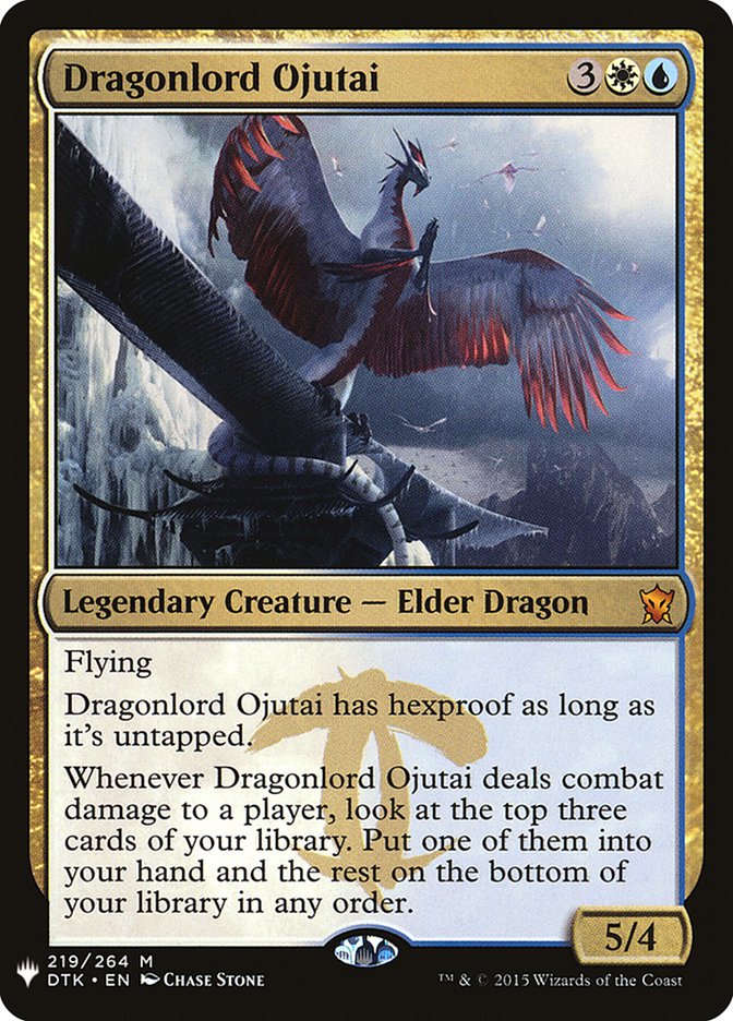 Dragonlord Ojutai [The List] | PLUS EV GAMES 