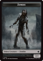 Rat // Zombie Double-Sided Token [Foundations Tokens] | PLUS EV GAMES 