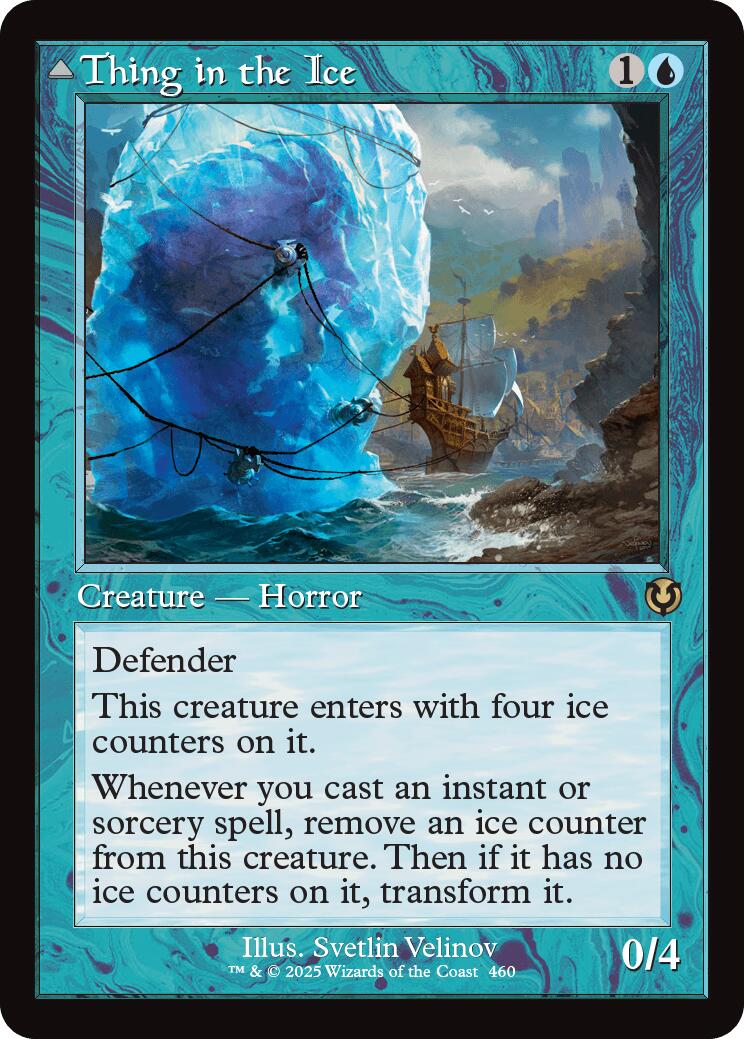 Thing in the Ice // Awoken Horror (Retro Frame) [Innistrad Remastered] | PLUS EV GAMES 