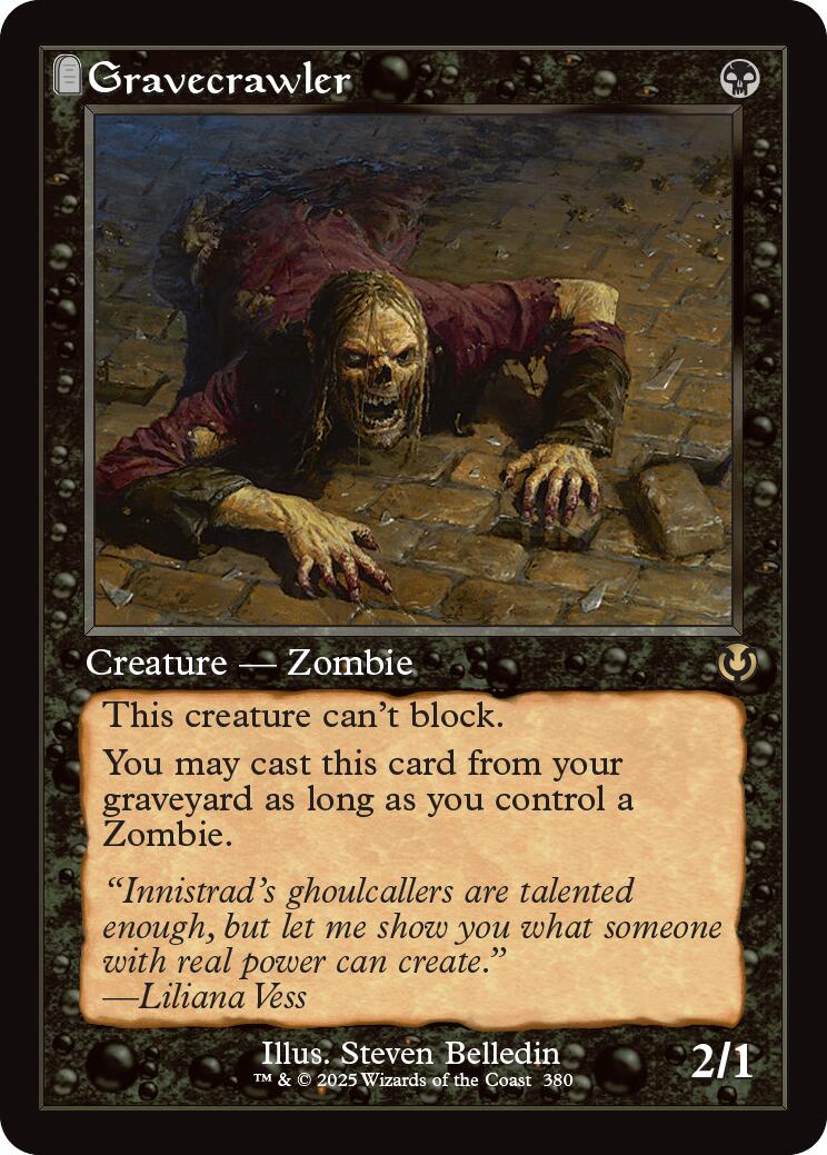 Gravecrawler (Retro Frame) [Innistrad Remastered] | PLUS EV GAMES 