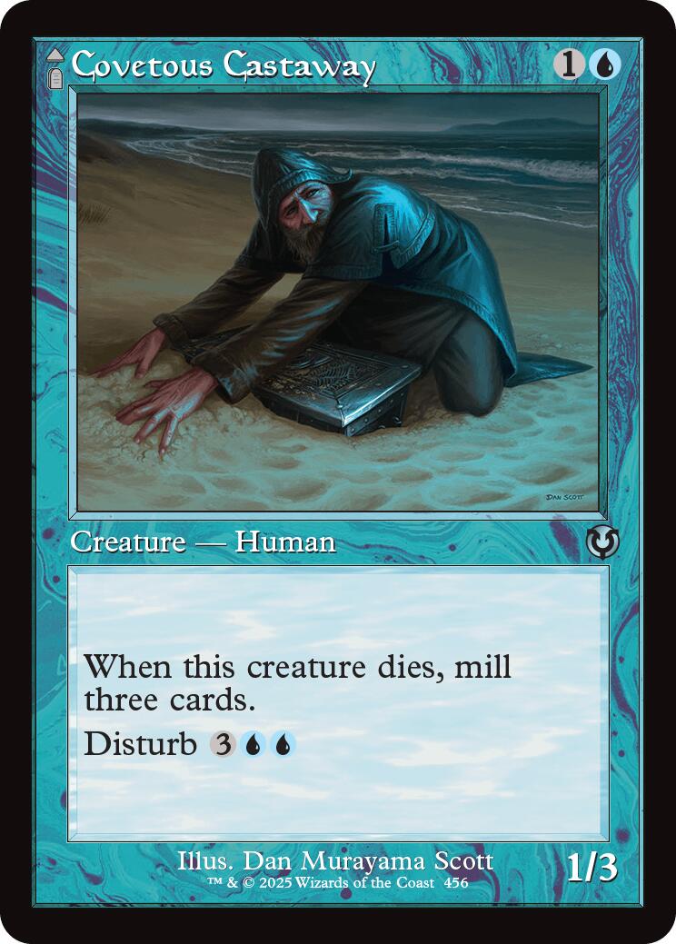 Covetous Castaway // Ghostly Castigator (Retro Frame) [Innistrad Remastered] | PLUS EV GAMES 