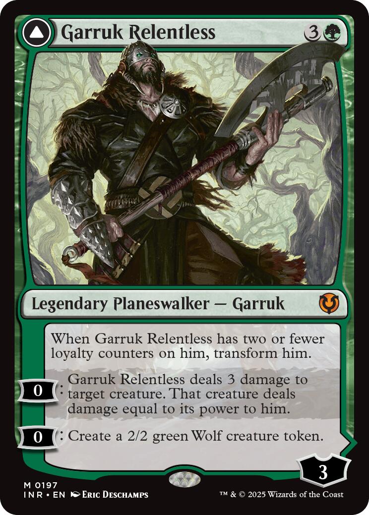 Garruk Relentless // Garruk, the Veil-Cursed [Innistrad Remastered] | PLUS EV GAMES 