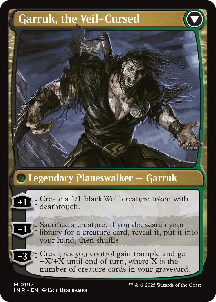 Garruk Relentless // Garruk, the Veil-Cursed [Innistrad Remastered] | PLUS EV GAMES 