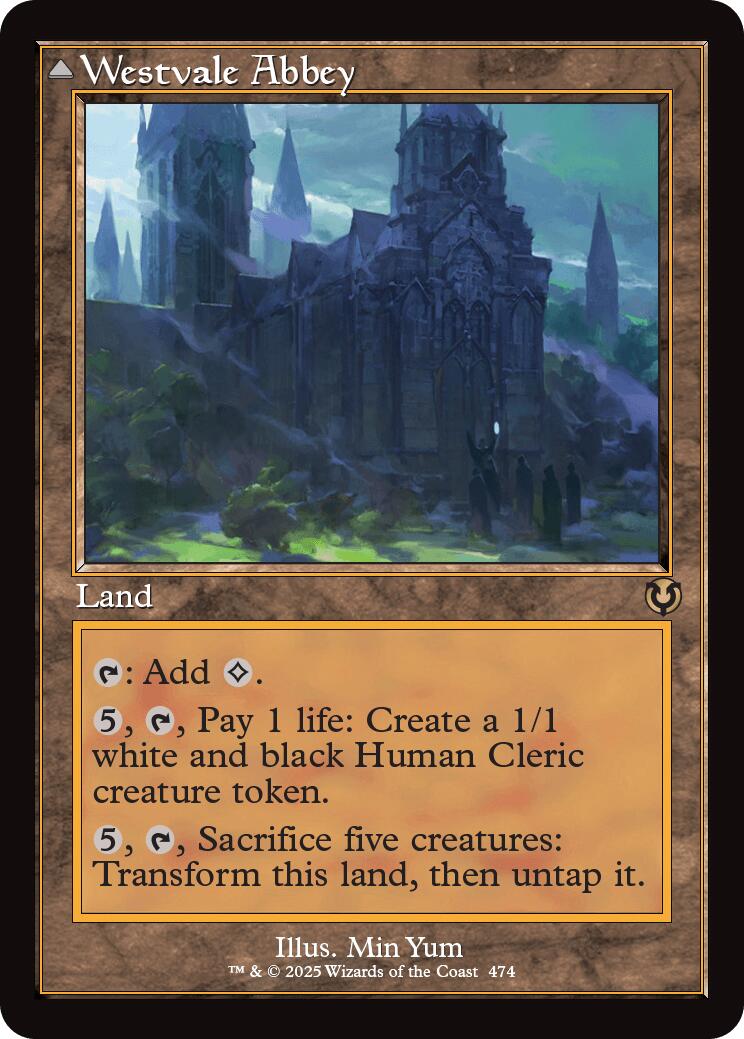 Westvale Abbey // Ormendahl, Profane Prince (Retro Frame) [Innistrad Remastered] | PLUS EV GAMES 