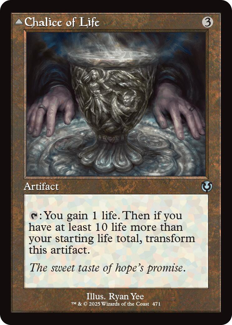 Chalice of Life // Chalice of Death (Retro Frame) [Innistrad Remastered] | PLUS EV GAMES 